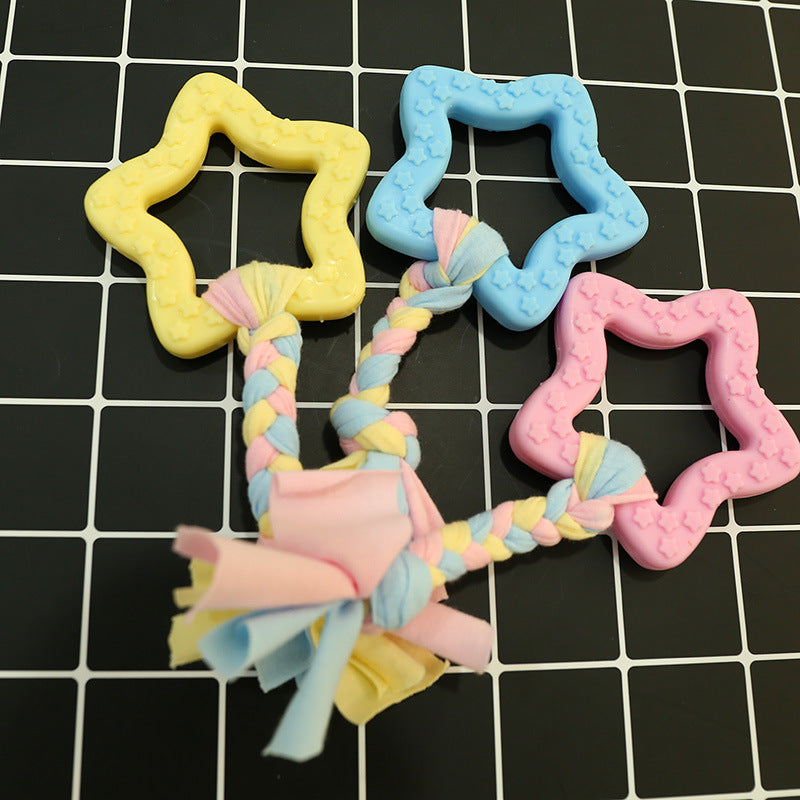 Puppy Training Chew Toy — Non-Toxic Rubber Bite-Resistant Dog Toy