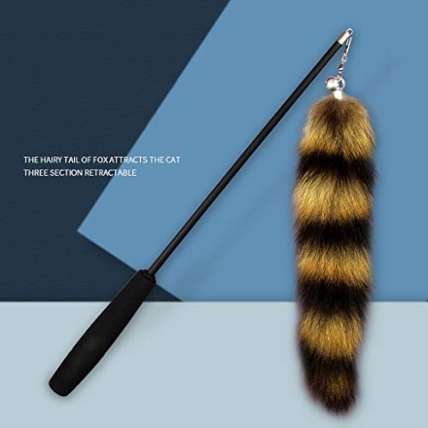 Interactive Cat Wand Toy — Feather Teaser for Endless Playtime