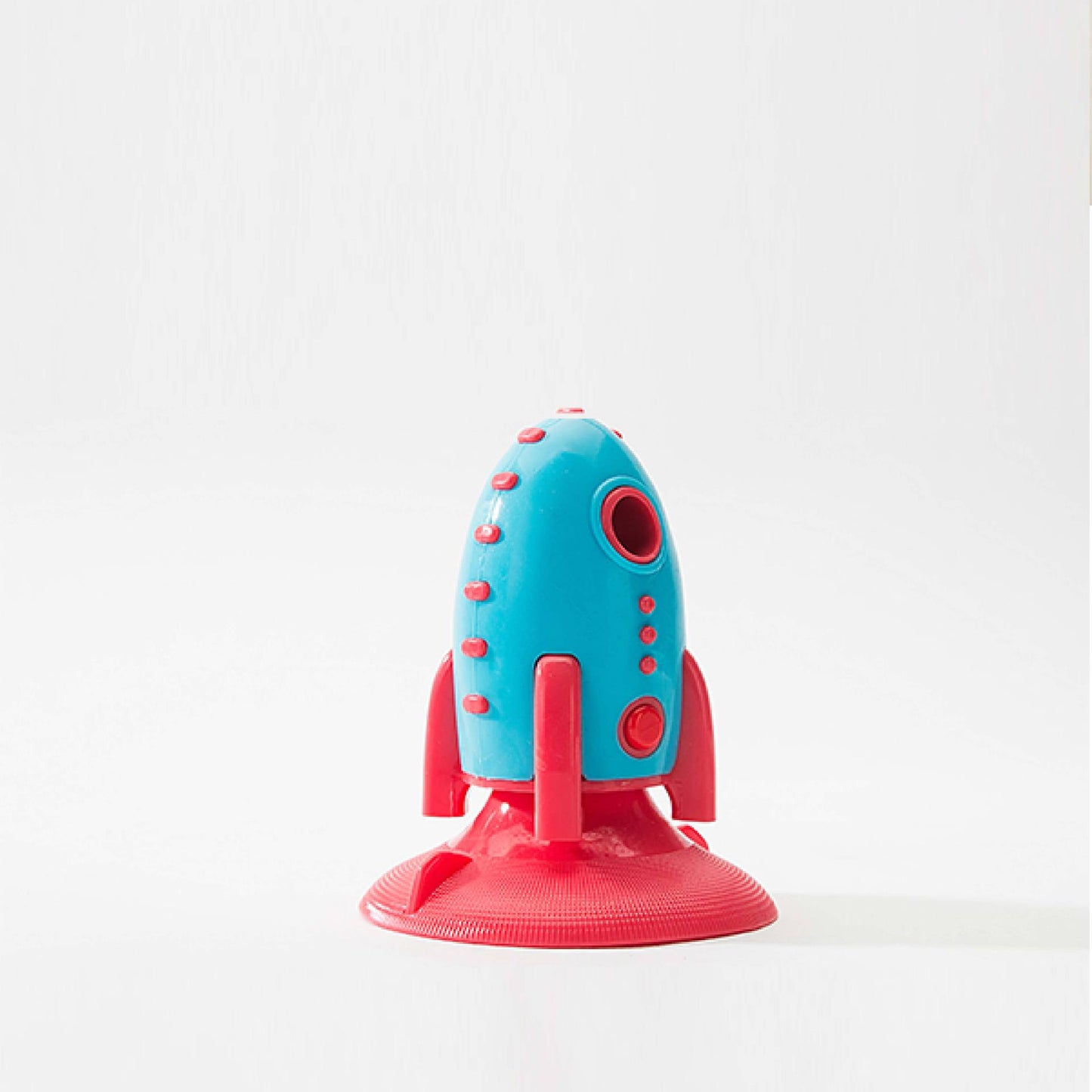 Rocket Treat Dispensing Dog Toy — Interactive Slow Feeder Chew Toy