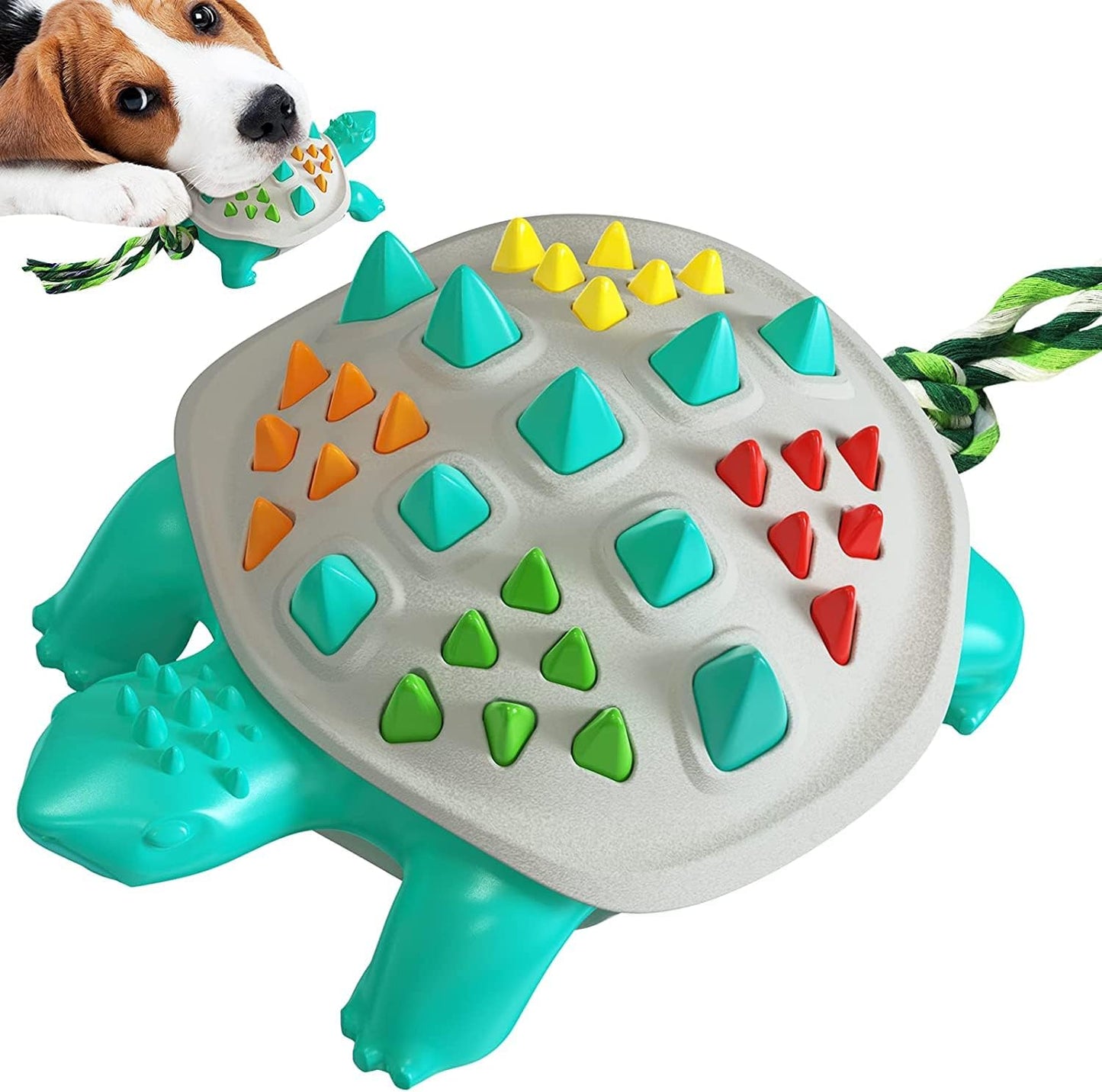 Dog Toothbrush Chew Toy — Cleans Teeth While They Play