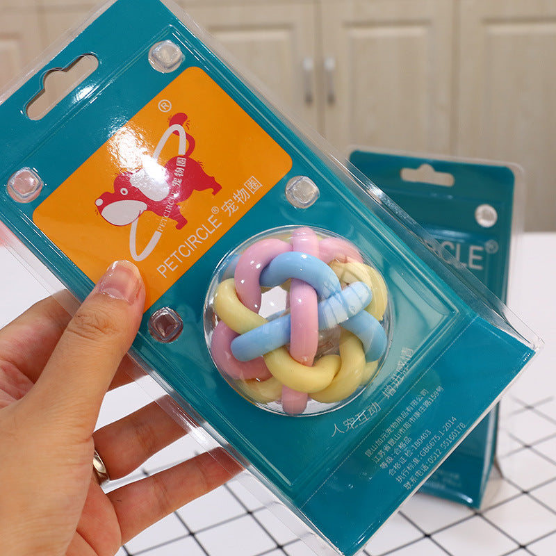 Puppy Training Chew Toy — Non-Toxic Rubber Bite-Resistant Dog Toy