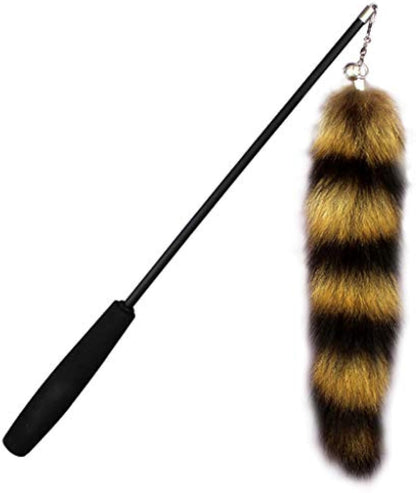 Interactive Cat Wand Toy — Feather Teaser for Endless Playtime