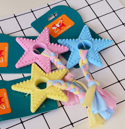 Puppy Training Chew Toy — Non-Toxic Rubber Bite-Resistant Dog Toy