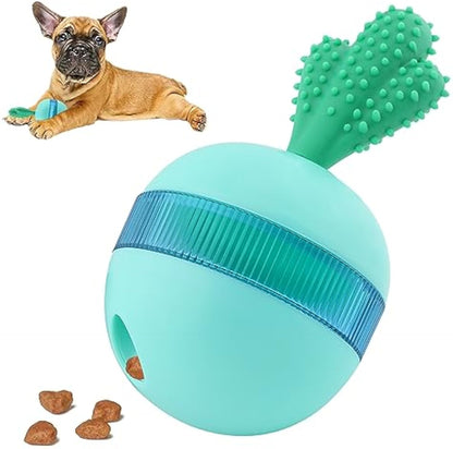 Interactive Treat Dispensing Dog Toy — Slow Feeder Puzzle Ball
