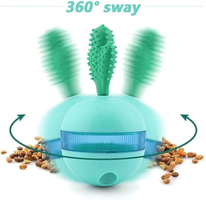 Interactive Treat Dispensing Dog Toy — Slow Feeder Puzzle Ball